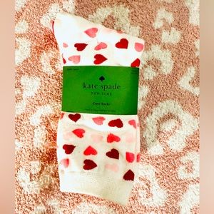 NWT 3-pack Kate Spade Valentine’s Day socks